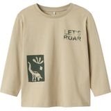 Name It - Peutert-shirt - Beige - Lange Mouwen
