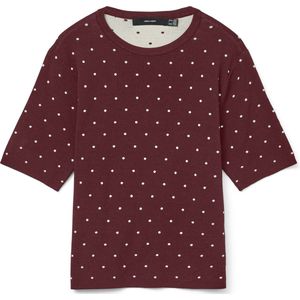 Vmsaba - Gebreide Pullover - Regular Fit - O-hals - Korte Mouwen