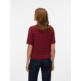 Vmsaba - Gebreide Pullover - Regular Fit - O-hals - Korte Mouwen