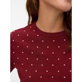 Vmsaba - Gebreide Pullover - Regular Fit - O-hals - Korte Mouwen