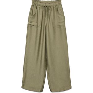 Broek - Groen/Bruin - 45% Viscose - 40% Gerecycled Polyester - 15% Polyamide