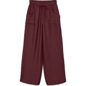 Vero Moda - Vmtoma Hw Straight Pants - Broek - Syrah