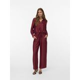 Vero Moda - Vmtoma Hw Straight Pants - Broek - Syrah