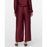 Vero Moda - Vmtoma Hw Straight Pants - Broek - Syrah
