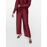 Vero Moda - Vmtoma Hw Straight Pants - Broek - Syrah