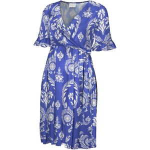 Vmmmerve - Zwangerschapsjurk - Knielengte - V-Hals - 2/4 Mouwen - Regular Fit