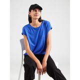 Vero Moda - Vmava Plain SS Top - T-shirt - Dazzling Blauw