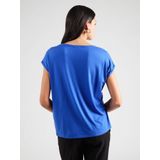 Vero Moda - Vmava Plain SS Top - T-shirt - Dazzling Blauw