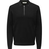 Onsphil - Gebreide Polo - Lange Mouwen - Regular Fit