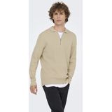 Onsphil - Gebreide Polohals - Poloshirt - Lange Mouwen - Regular Fit