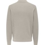 Onsphil - Gebreide Polohals - Poloshirt - Lange Mouwen - Regular Fit