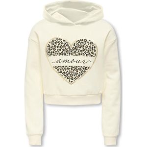 ONLY GIRLS - Hoodie - Zwart - Katoen - Regular Fit