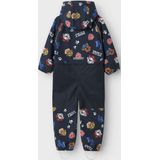 NAME IT - Softshellpak - Blauw - Waterdicht - Ademend