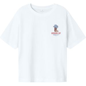 NAME IT - NKFHURINNI NREG SS TOP - Meisjes - T-shirt