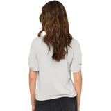 Only - T-shirt - Off-White - 70% Modal 30% Polyester