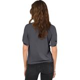 ONLY - T-Shirt - Antraciet - 70% Modal 30% Polyester