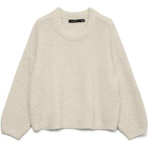 Vmcarmen - Gebreide Pullover - O-hals - Lange Mouwen - Loose Fit