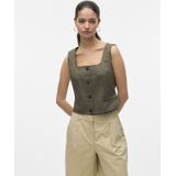 Gilet - Knoopsluiting - Decoratieve Voorzak - Traditioneel