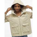 Regenjassen - Eucalyptus - Met Capuchon - Steekzakken - Ritssluiting