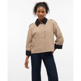 Vmlucia - Parka - Winterjas - Korte Lengte - Gespreide Kraag - Lange Mouwen