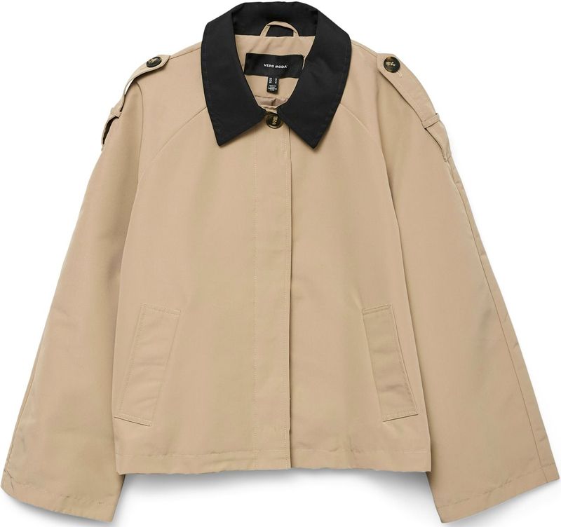 Vmlucia - Parka - Winterjas - Korte Lengte - Gespreide Kraag - Lange Mouwen