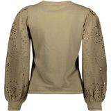 Vero Moda - Vmdamine Ls Sweat Box - Trui - Mermaid - Dames