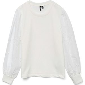 Vero Moda - Dames Sweater - Snow White - 52% Katoen 48% Polyester