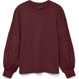 Vmdamine - Sweatshirt - O-hals - Lange Mouwen - Loose Fit