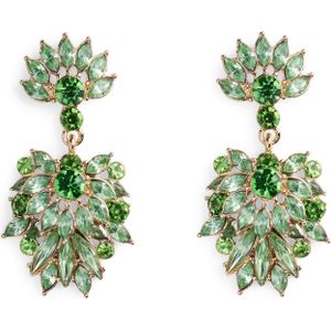 PIECES - PCJUNA - Oorbellen - Groen - Goudkleurig