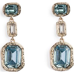 PIECES - PCJUNA - Oorbellen - Blauw - Goudkleurig