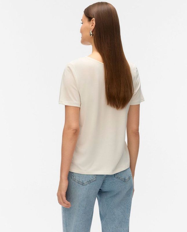 VERO MODA - VMSAVANNAH LACE - Top - Dames - Korte Mouwen