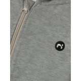 Cardigan - Zwart - Geborstelde Sweatstof - Kangoeroezak - Hoodie
