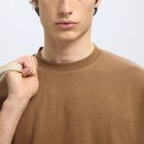 Bikini - Effen - Jersey - Ronde Hals - Halve Mouw - Losse Pasvorm