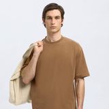 Bikini - Effen - Jersey - Ronde Hals - Halve Mouw - Losse Pasvorm