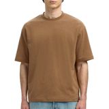 Bikini - Effen - Jersey - Ronde Hals - Halve Mouw - Losse Pasvorm