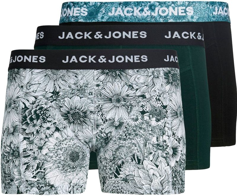 Jack&Jones - Jacadrian Flower Trunks - 3-Pack - Pine Grove