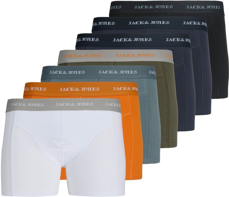 JACK&JONES - JACMILES SOLID TRUNKS - Boxershorts - 7 Pack