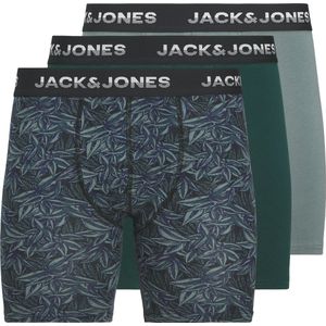 Jack & Jones - 3-pack Long Boxershorts - Multi - Heren