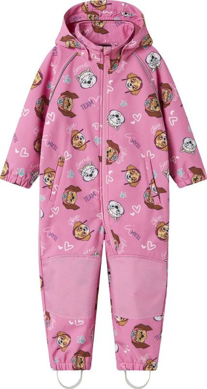 Name It - Softshellpak - Blauw - Waterdicht - Ademend