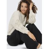 Onlbrooklyn - Sweatshirt - Regular Fit - Lange Mouwen - O-hals - Print aan de Voorkant