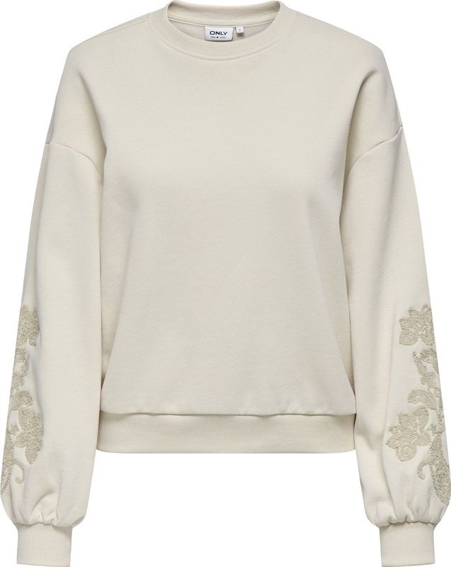 Onlbrooklyn - Sweatshirt - Regular Fit - Lange Mouwen - O-hals - Print aan de Voorkant