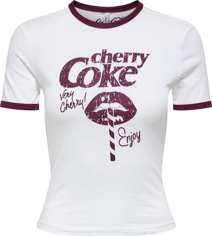 Onlcoca - T-shirts - Katoen - O-hals - Korte Mouwen - Regular Fit