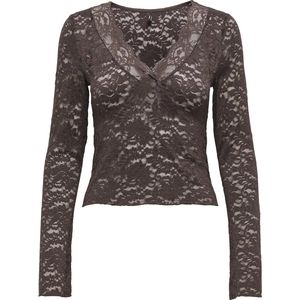 Only - NIKKA - Slim Fit Shirt - Kantlook - Lange Mouwen