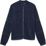 Bomber Jacket - Groen - Katoen - Lange Mouwen - Ritssluiting
