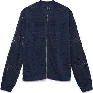 Bomber Jacket - Groen - Katoen - Lange Mouwen - Ritssluiting