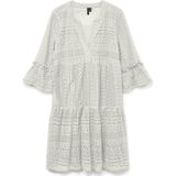 VERO MODA - VMHONEY LACE Tuniek - Groen - Katoen - Kanten Detail