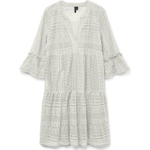 VERO MODA - VMHONEY LACE Tuniek - Groen - Katoen - Kanten Detail