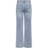 ONLY - ONLJULIETTE - Jeans - Dark Blue Denim - High Waist, Wide Leg, 5-Pocket Design