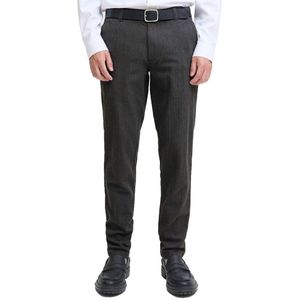 Jack & Jones - Jpstmarco Bowie - Chino Broek - Dark Grey/Herringbone - Mannen