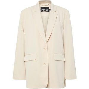 PIECES - PCKAMIL - Blazer - Beige - Losse Pasvorm